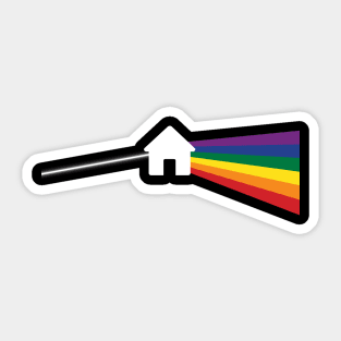 Dark Side of the Roof Sticker